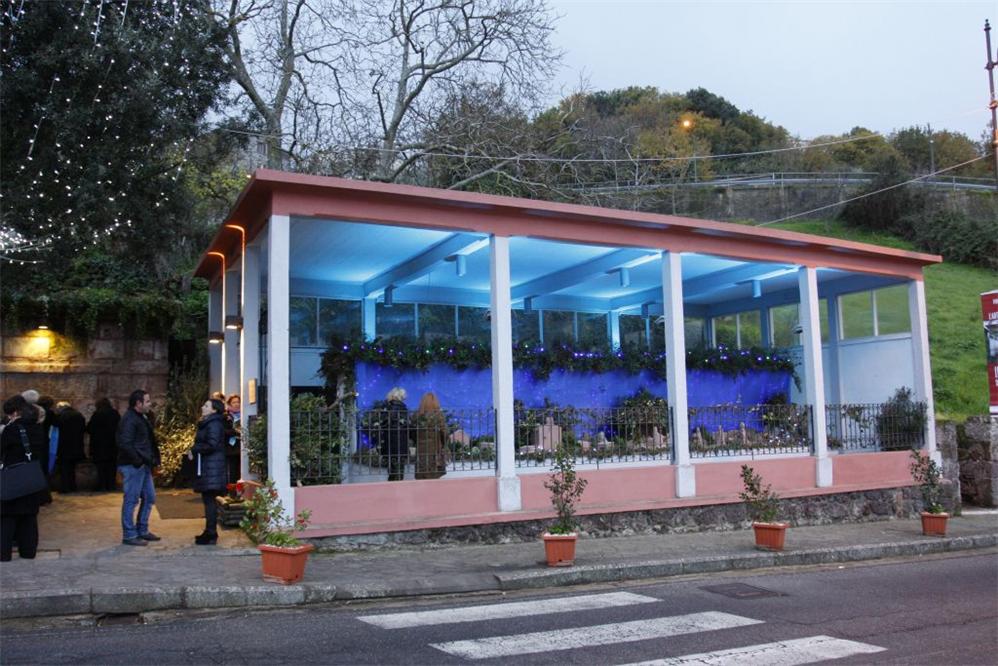 Il Presepe in Trachite Rossa - Natale 2012